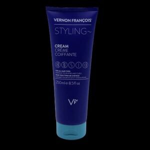 Vernon Francois Hair Styling Cream 8.5 oz Vegan All Hair Types NEW Vegan Full SZ